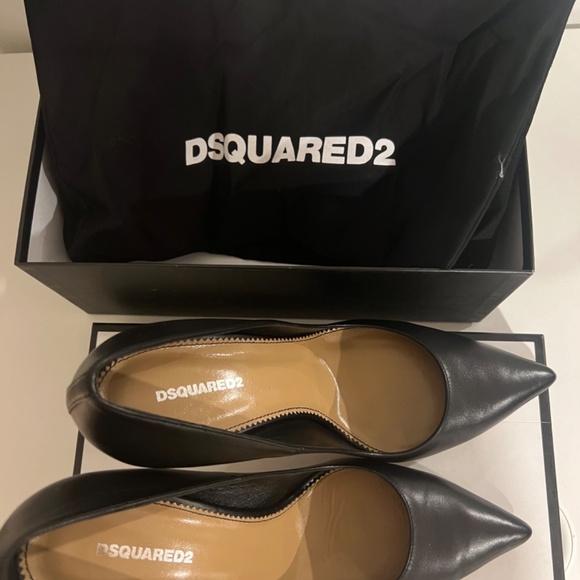 Black pointy dsquared heels - Picture 6 of 6